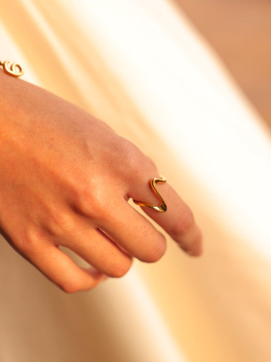 Anillo Órbita | Diseño Moderno en Oro o Plata