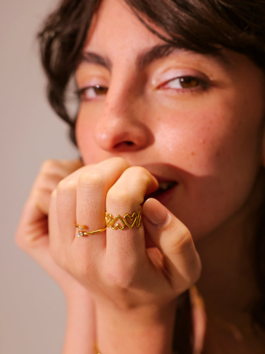 Anillo Infinito Corazón | Un Símbolo de Amor Para Siempre