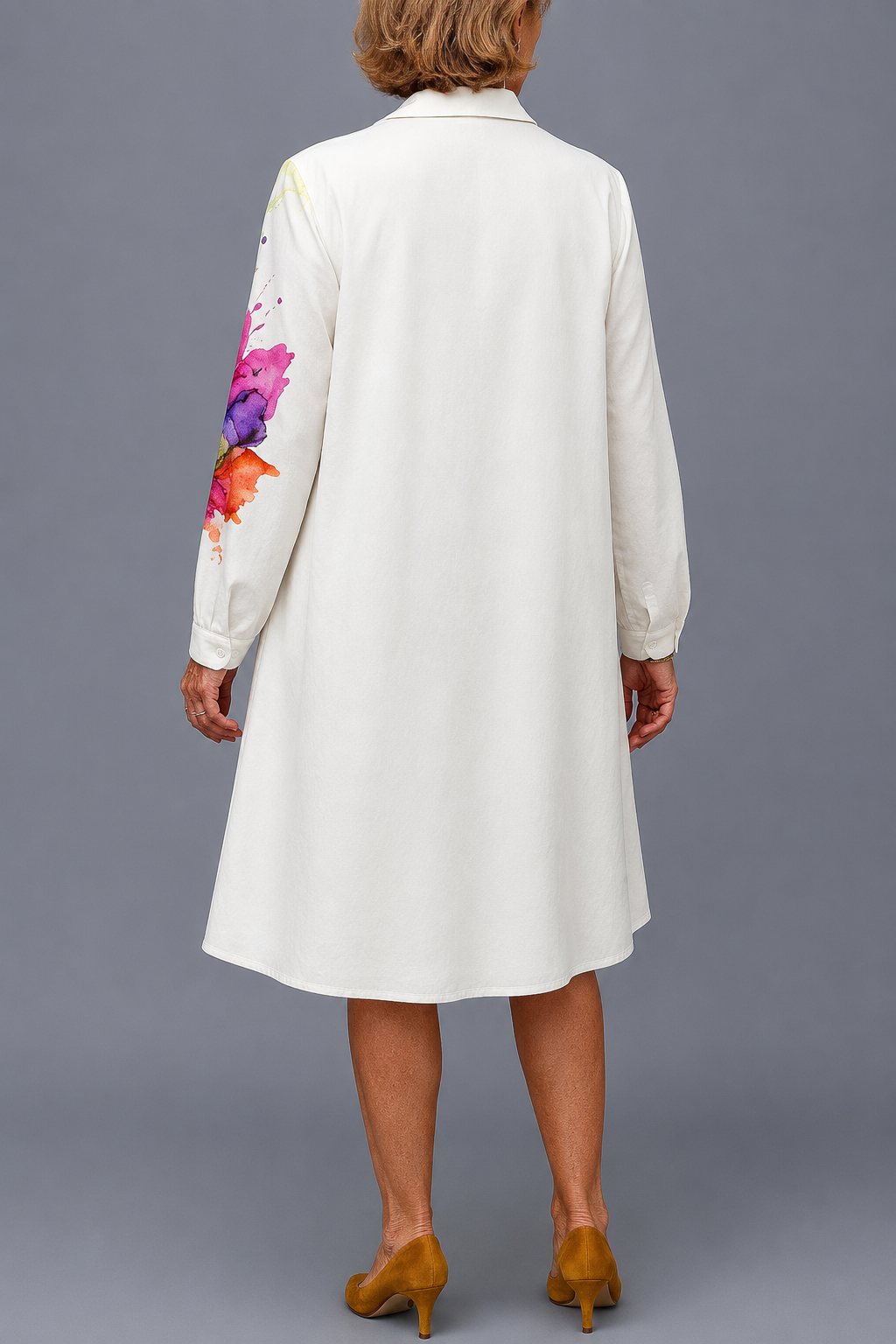 Vestido Midi Bridget | Blanco, Elegante y Atemporal