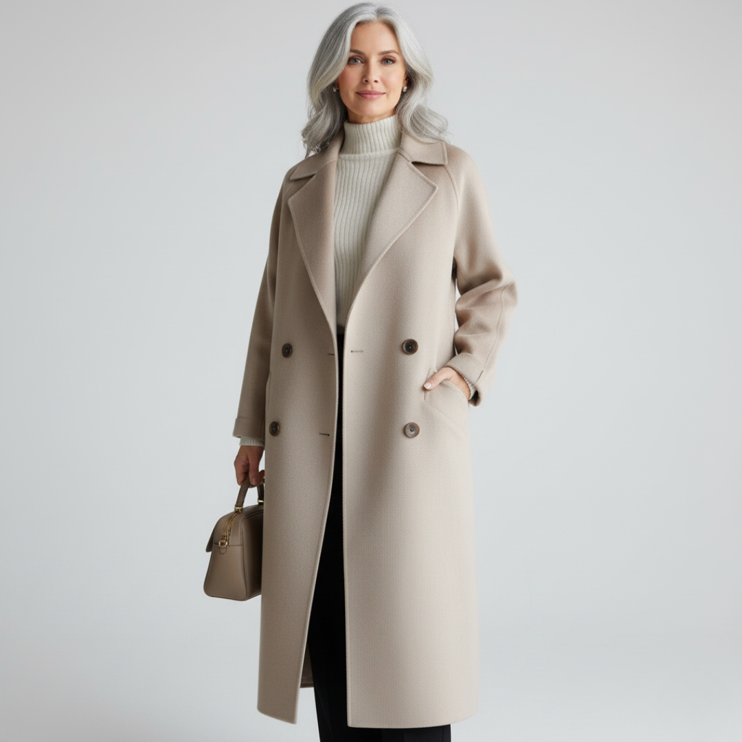 Abrigo Vivienne | Elegancia Atemporal y Tacto Suavísimo