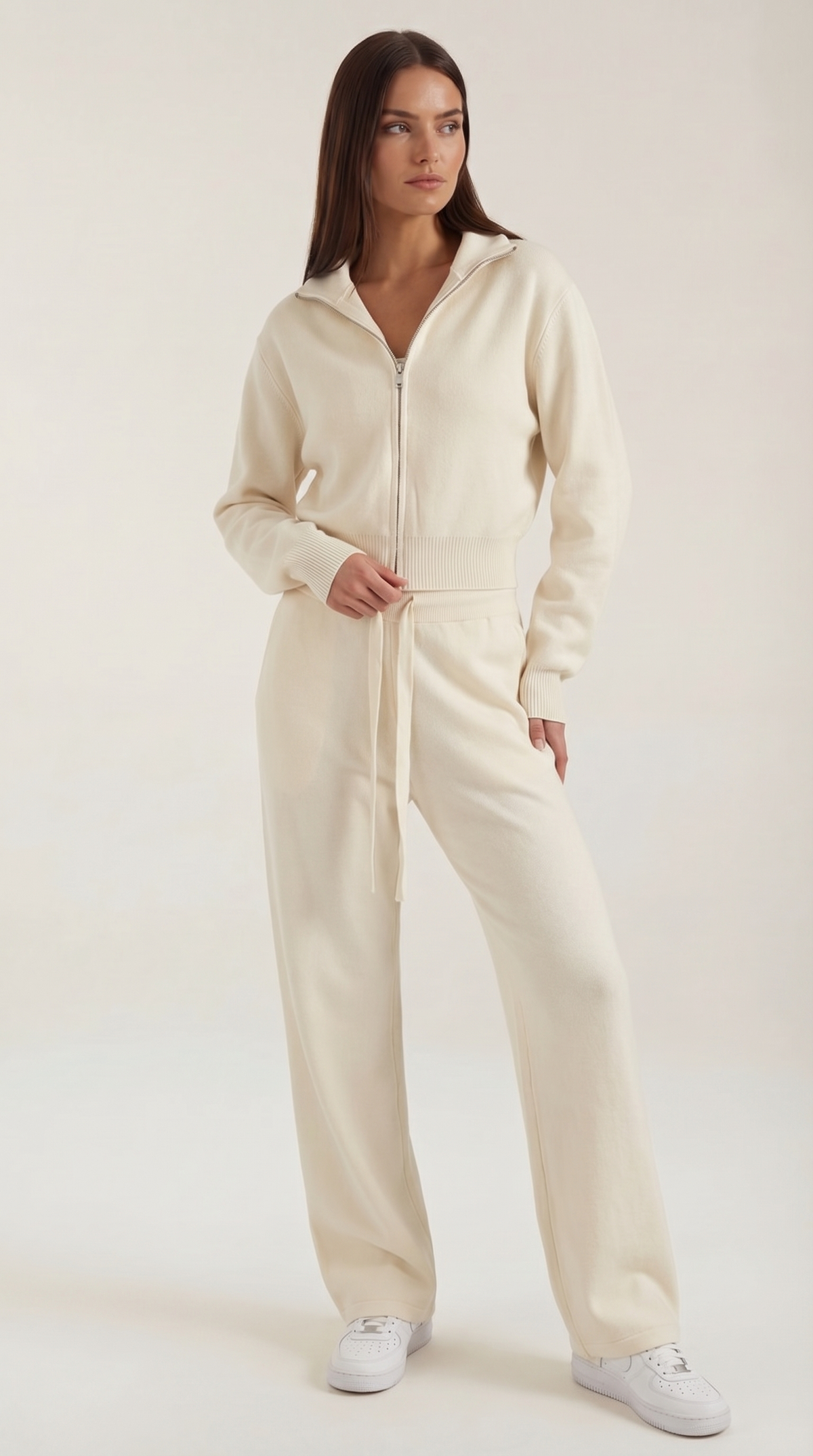 Conjunto de Algodón Katherine | Chaqueta y Jogger Más Cómodos