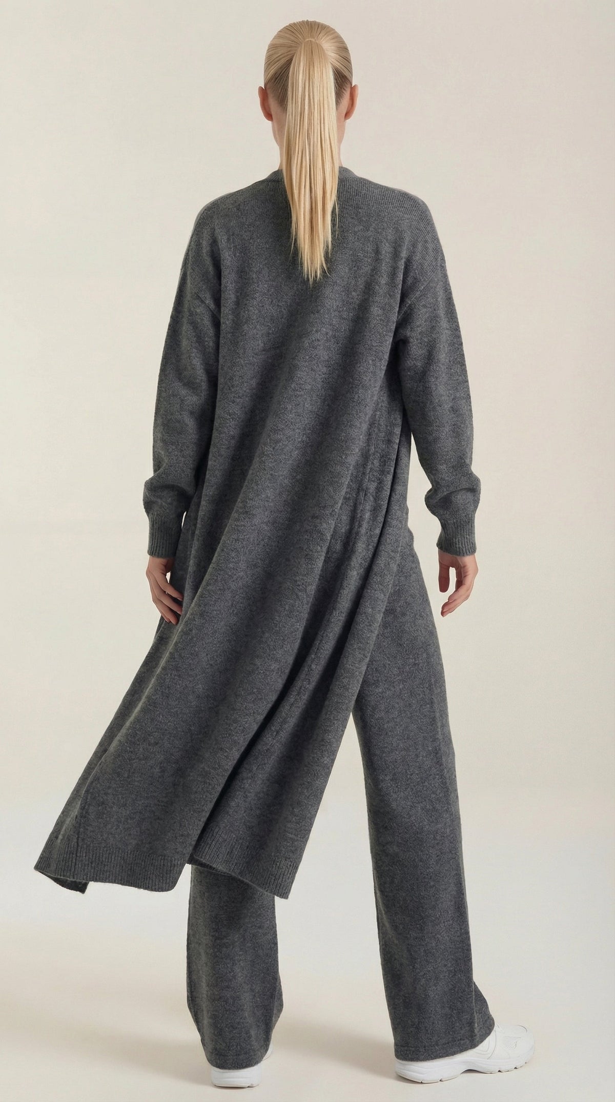 Conjunto de Punto Jeanne 3 Piezas | Cárdigan, Top y Pantalón