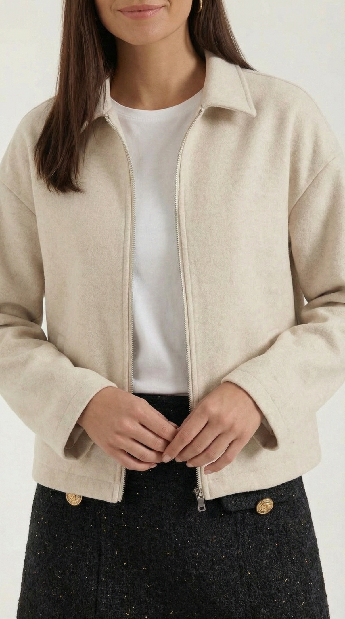 Chaqueta de Punto Teresa con Cremallera | Calidez para Cada Día