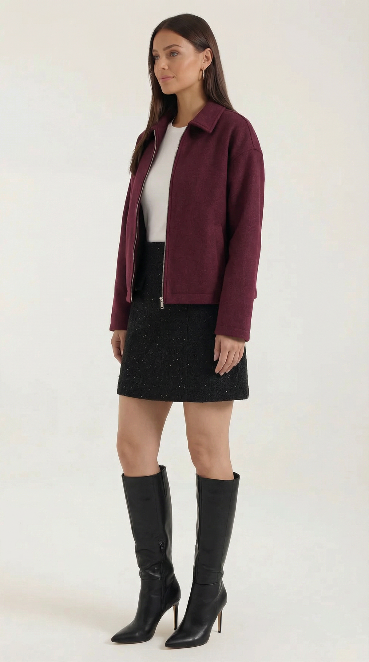 Chaqueta de Punto Teresa con Cremallera | Calidez para Cada Día
