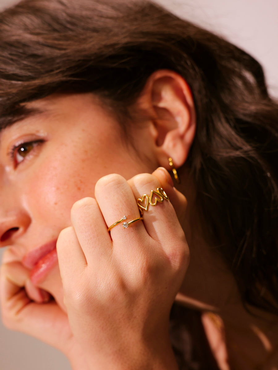 Anillo Infinito Corazón | Un Símbolo de Amor Para Siempre