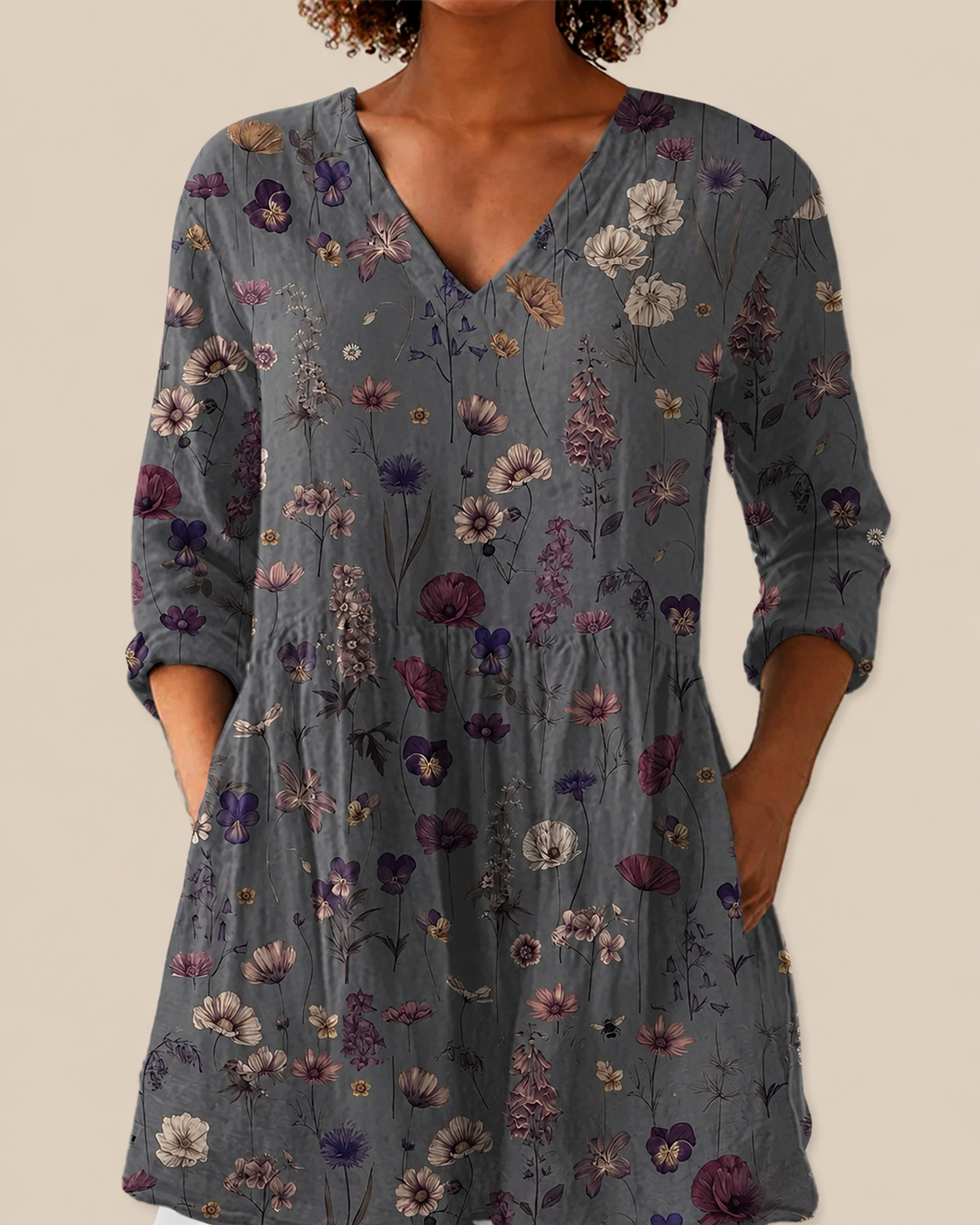Blusa Estampada Kira | Moderna y Diferente
