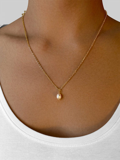 Collar con Perla | Minimalista y Atemporal