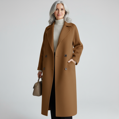 Abrigo Vivienne | Elegancia Atemporal y Tacto Suavísimo