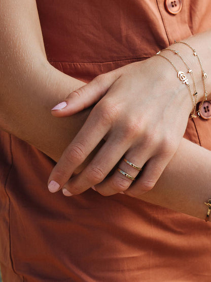 Anillo Doble Ajustable | Dos Anillos en Uno