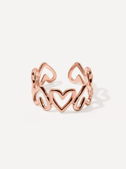 Anillo Infinito Corazón | Un Símbolo de Amor Para Siempre