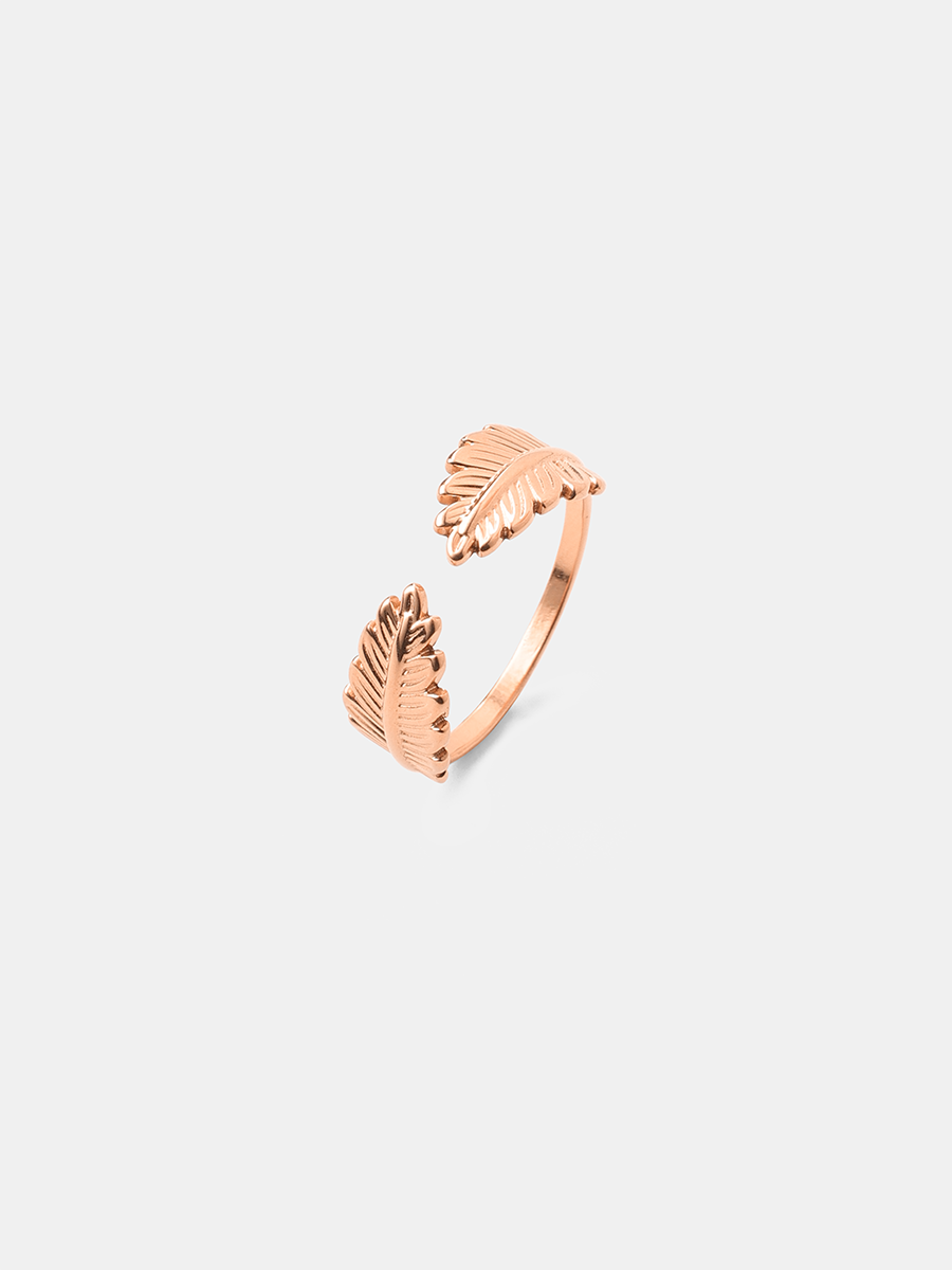 Anillo Alas | Ajustable en Oro, Plata y Oro Rosa