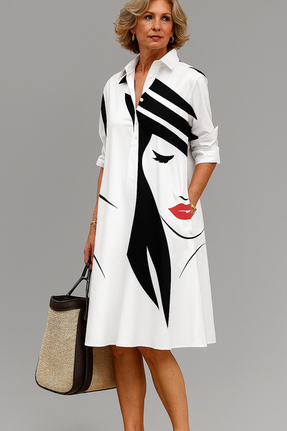 Vestido Midi Yvette | Comodidad y Elegancia en Blanco