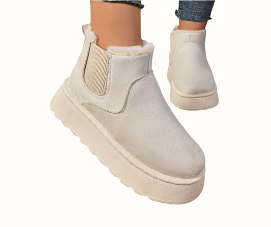 Botines Chelsea Elena con Forro | Plataforma Cómoda para el Frío