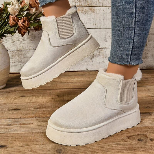 Botines Chelsea Elena con Forro | Plataforma Cómoda para el Frío