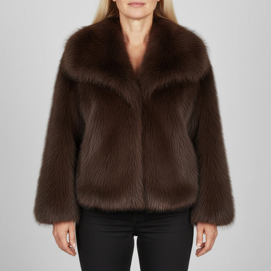Chaqueta de Pelo Isla | Suavidad y Elegancia para Brillar