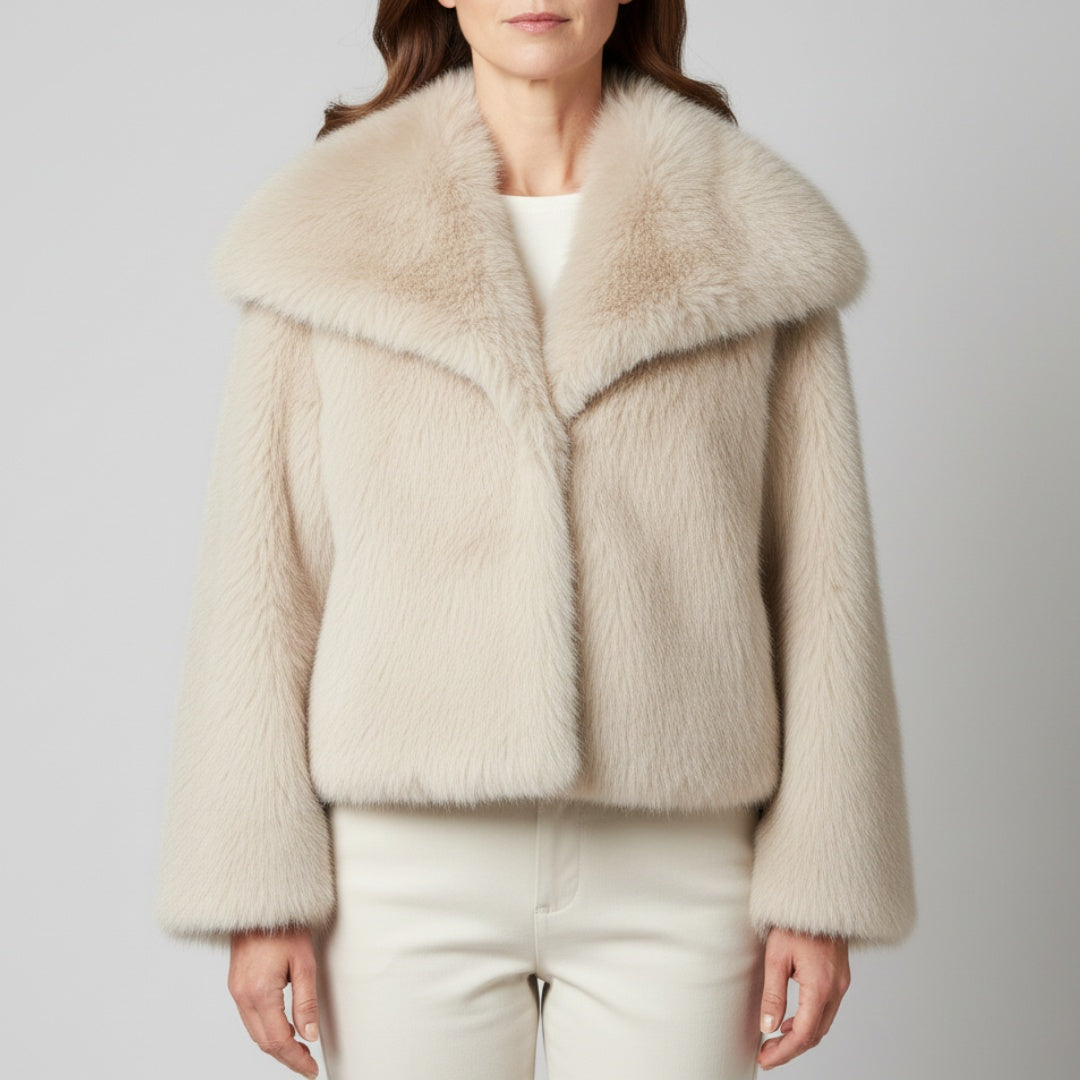 Chaqueta de Pelo Isla | Suavidad y Elegancia para Brillar