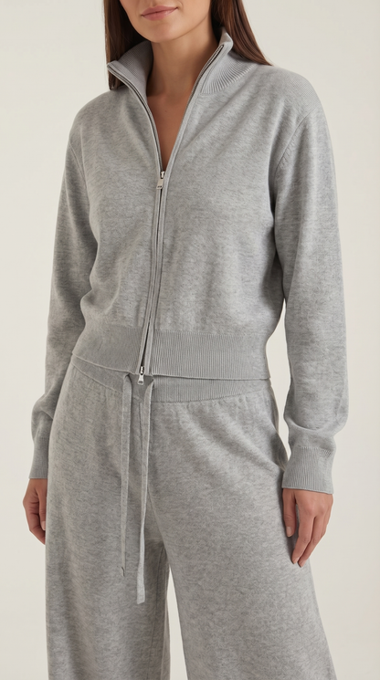 Conjunto de Algodón Katherine | Chaqueta y Jogger Más Cómodos