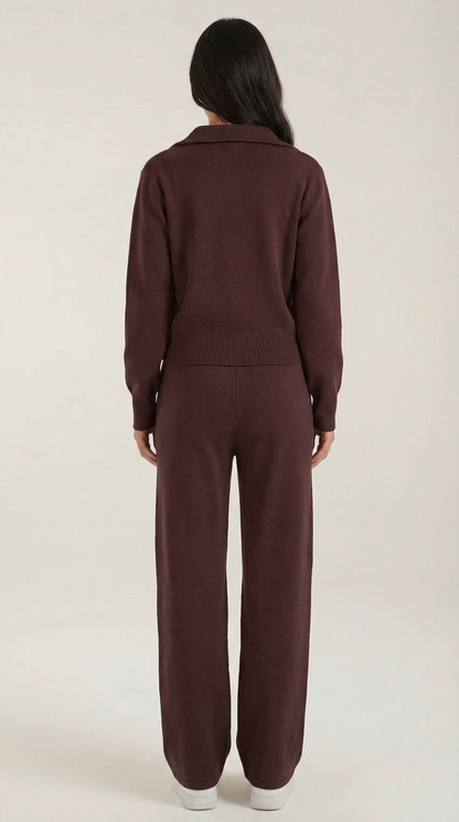 Conjunto de Algodón Katherine | Chaqueta y Jogger Más Cómodos