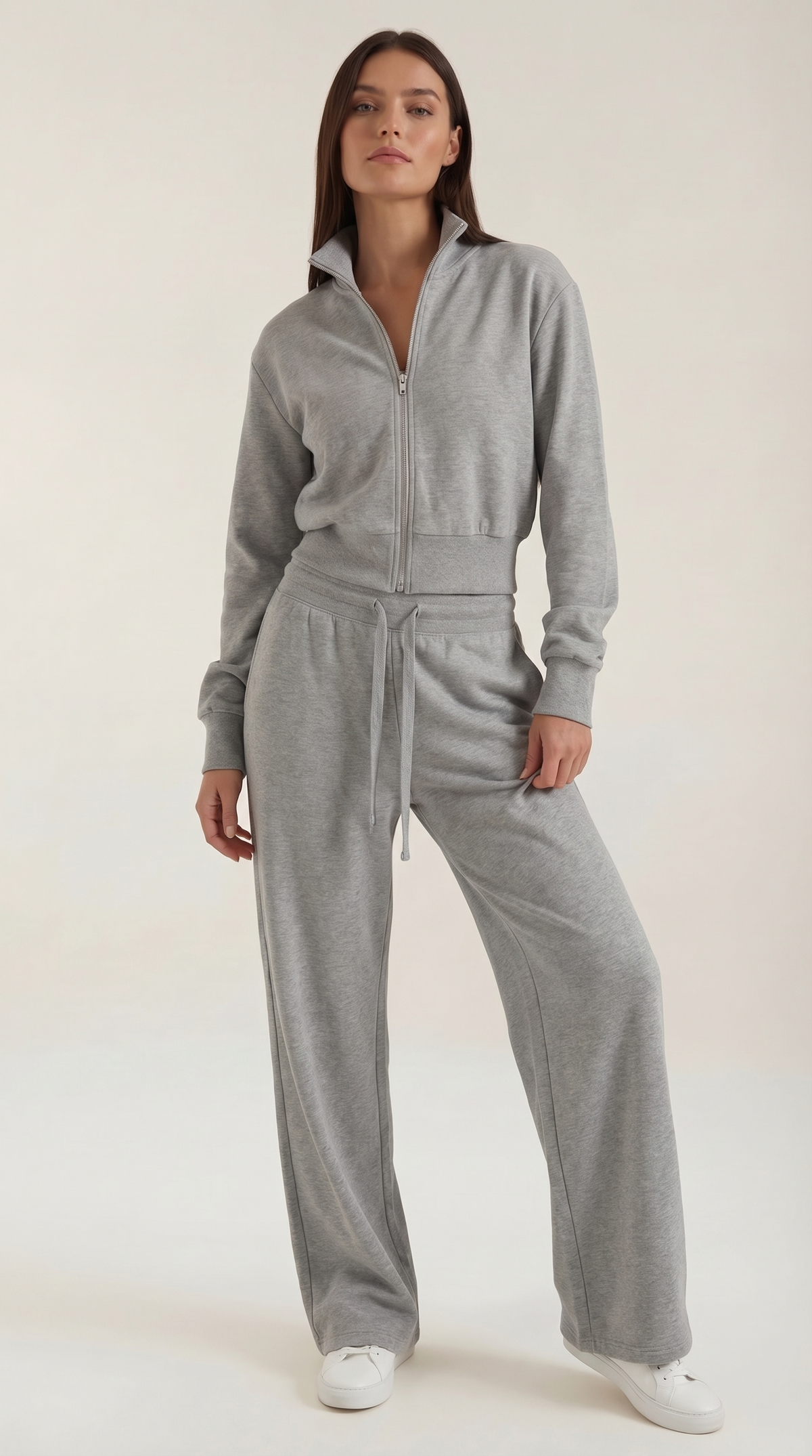 Conjunto de Algodón Katherine | Chaqueta y Jogger Más Cómodos