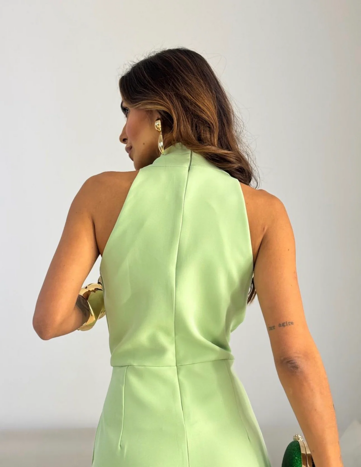 Mono Valentina Halter | Pierna Ancha y Lazo Frontal
