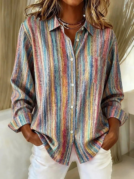 Camisa Estampada Harlen | Patchwork Multicolor