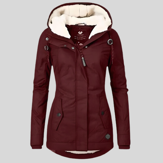 Parka Annabelle Forrada de Borreguito | Para los Días Más Fríos