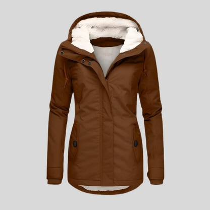 Parka Annabelle Forrada de Borreguito | Para los Días Más Fríos