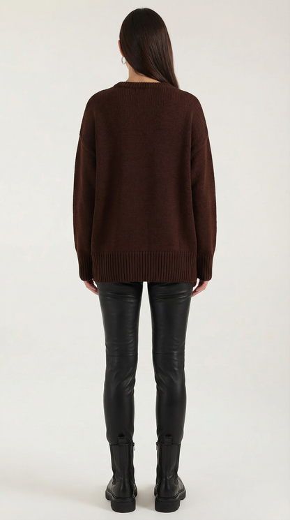 Jersey Oversize Connie | Punto Grueso Que Te Abraza