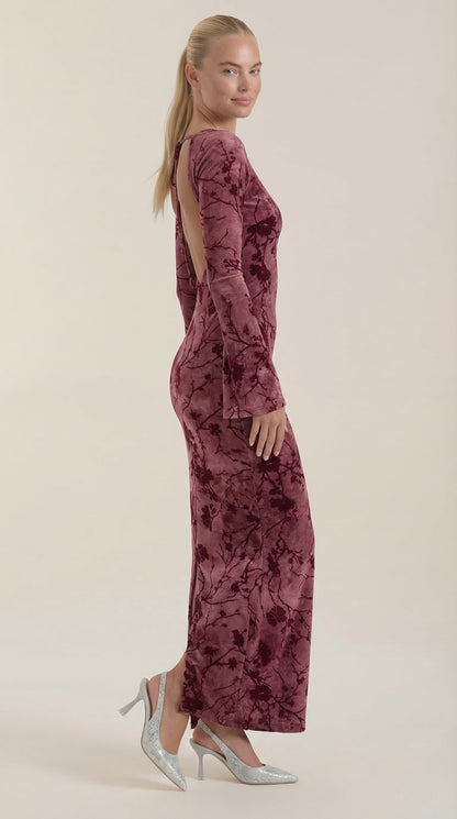 Vestido Largo de Terciopelo Colleen | Glamour para Tus Noches Especiales