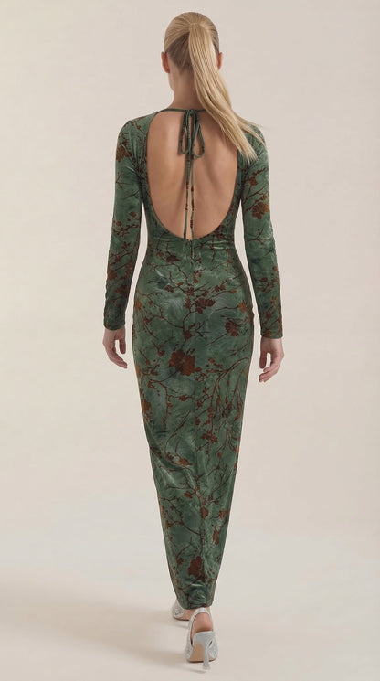 Vestido Largo de Terciopelo Colleen | Glamour para Tus Noches Especiales